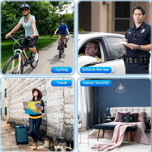 NEW 1080P 128GB Mini Video Camera with Audio & Video Recording, IR Night Vision - Picture 4 of 6